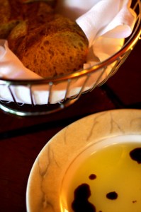 Complimentary Bread with Olive Oil and Balsamic Complimentary Bread with Olive Oil and Balsamic