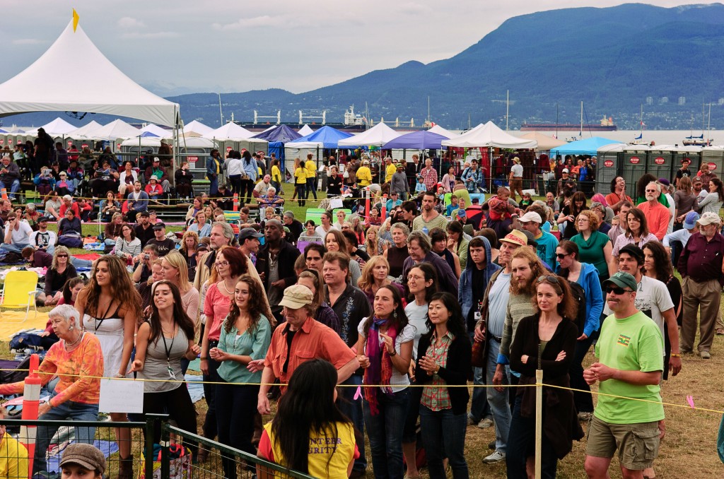Giveaway Win 2 tickets to Saturday at the Vancouver Folk Music