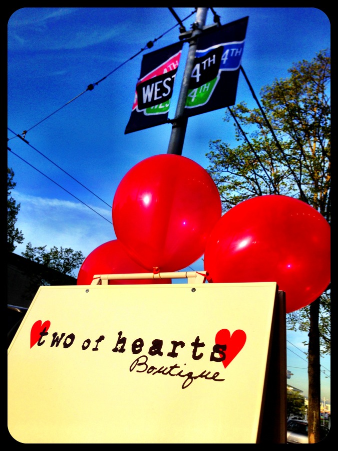 Two of Hearts is open on West 4th