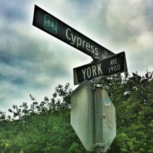 Cypress/York signs
