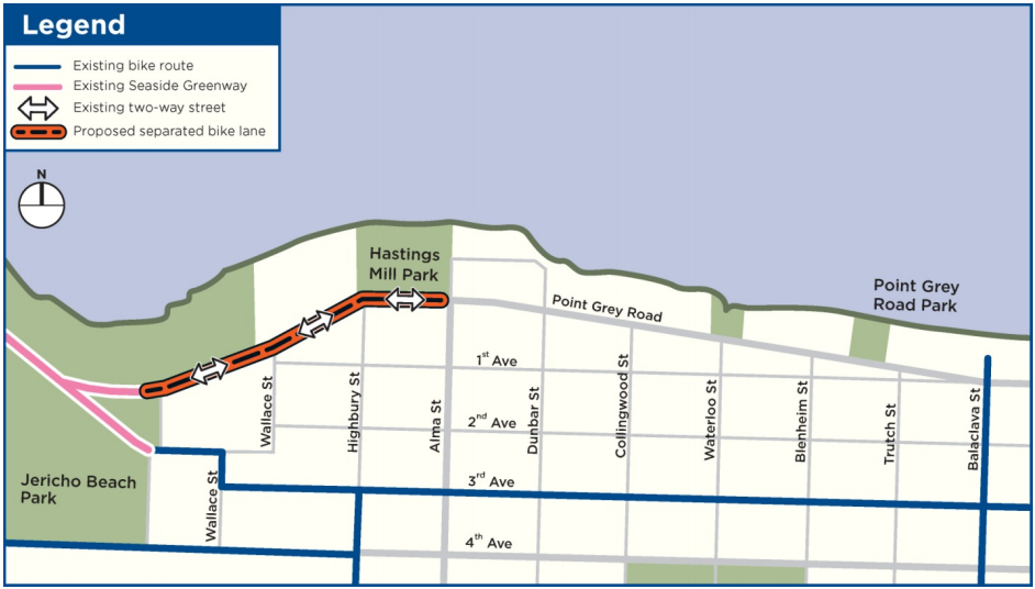 Point Grey-Cornwall Active Transportation Corridor Section 1