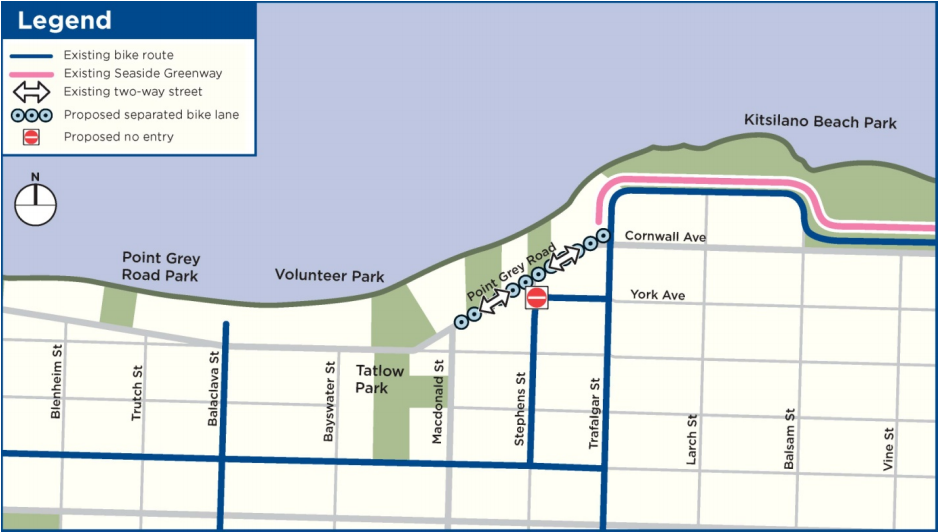 Point Grey-Cornwall Active Transportation Corridor Section 3