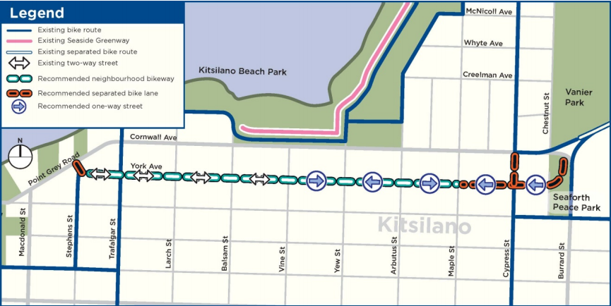 Point Grey-Cornwall Active Transportation Corridor Section 4