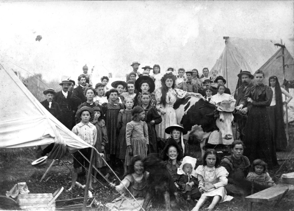 Greer's Beach, 1896. Image: Vancouver Archives
