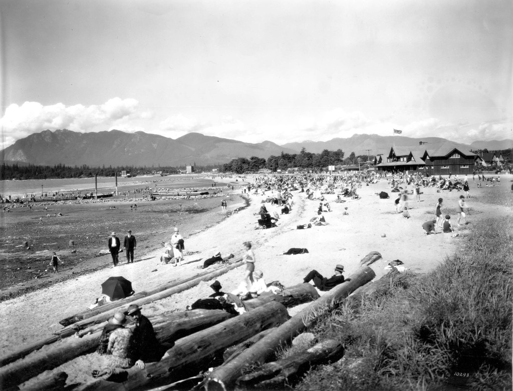 Kitsilano Beach, 1928. Image: Major Matthews
