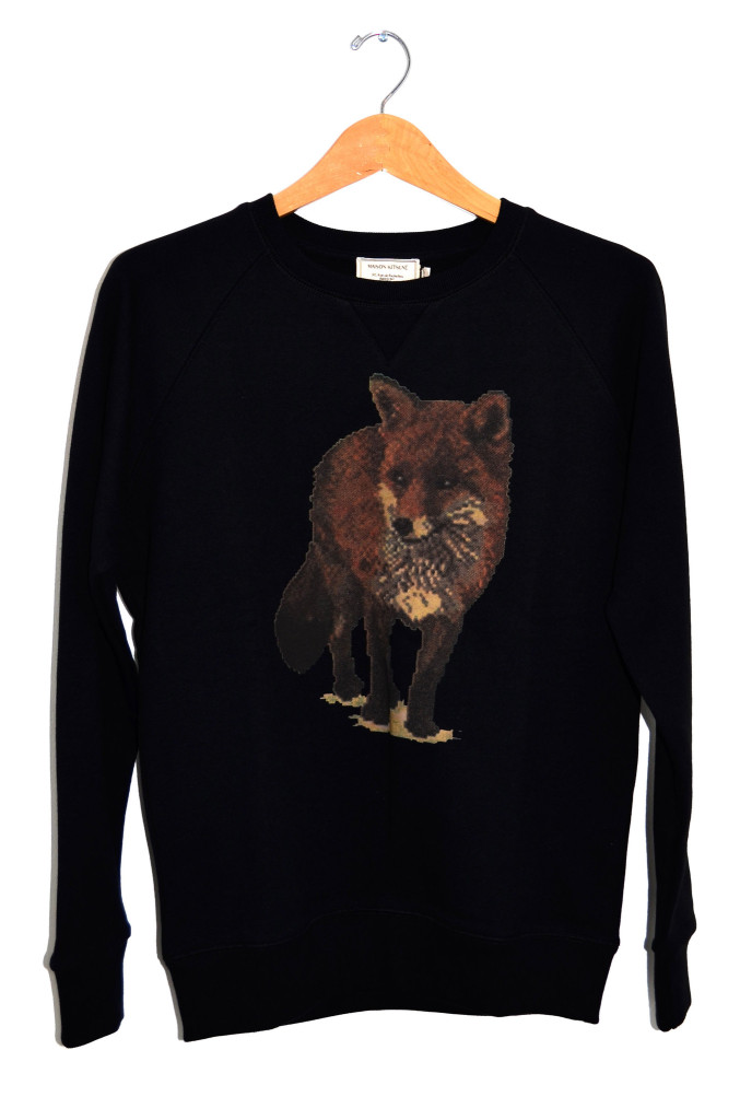 Kitsune Walking Fox Sweater Image: Leo Boutique 