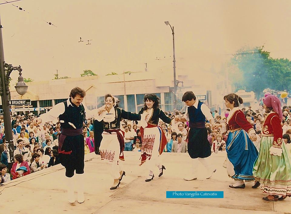 Greek Day in the 1980s. Image: Vangelis Catevatis